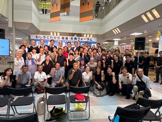 佐賀県と基本協定を締結、「むしろこれから鹿島・太良フォーラム」に登壇  3