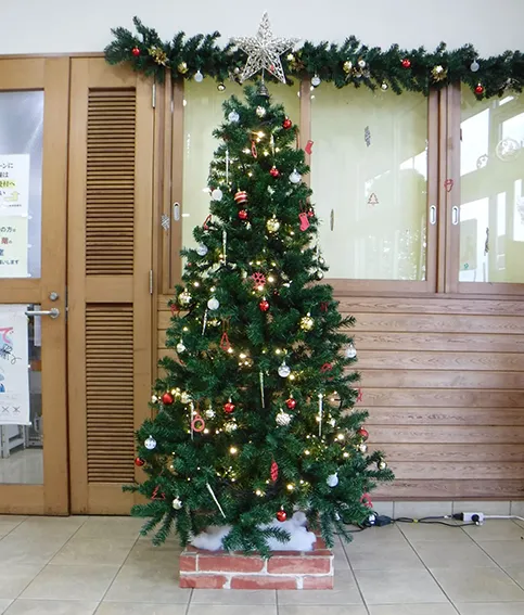 俣野公園レストハウスクリスマス装飾