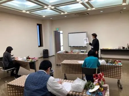 お正月アレンジ講習会