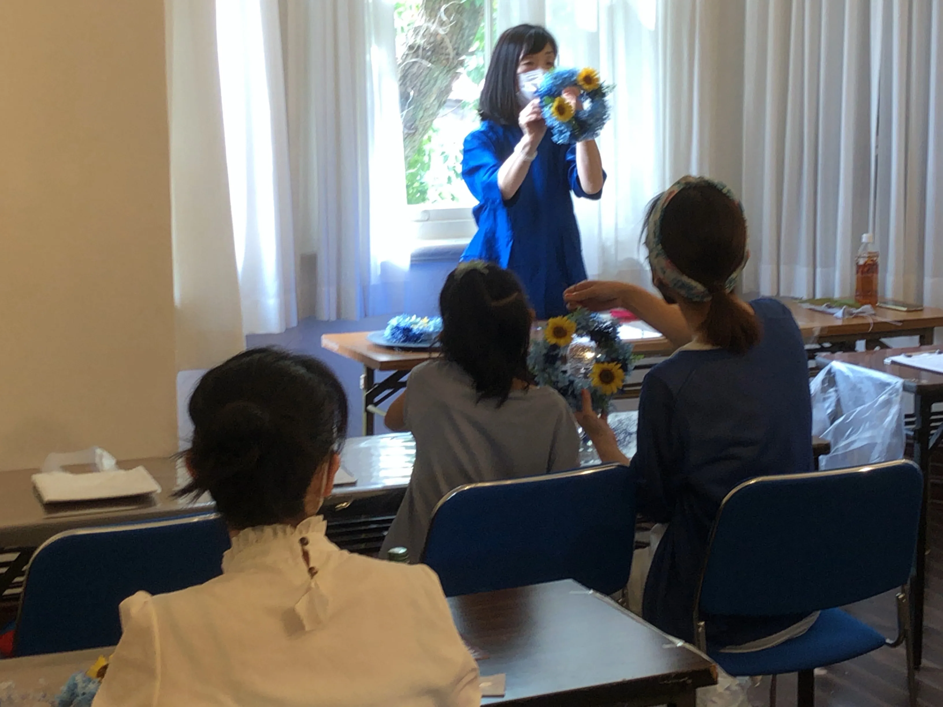 フラワーアレンジメントレッスン