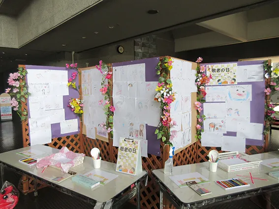 2020年ロビー装飾・敬老の日イベント