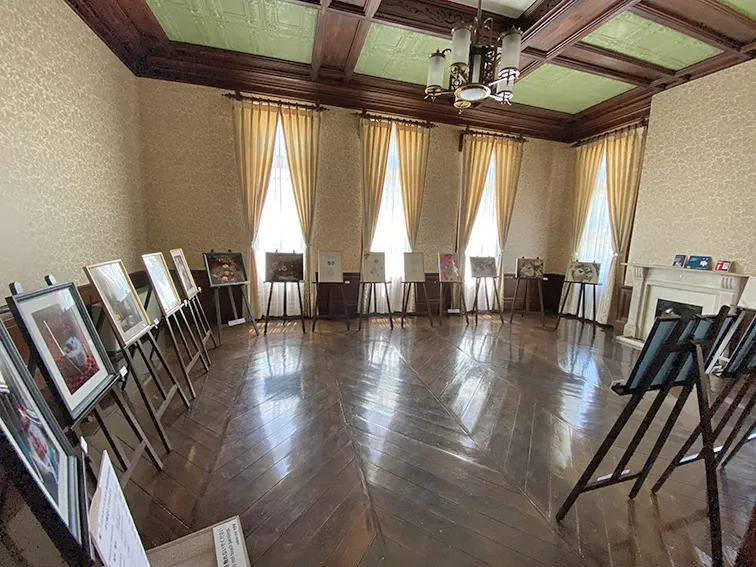 続・ハイカラハリネズミ展in貴賓館