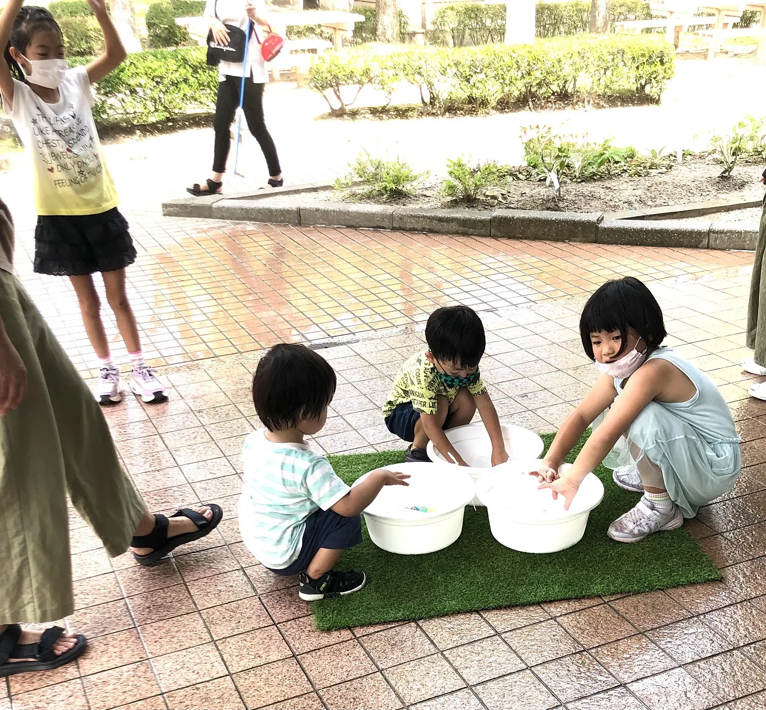 ミニ水あそび場