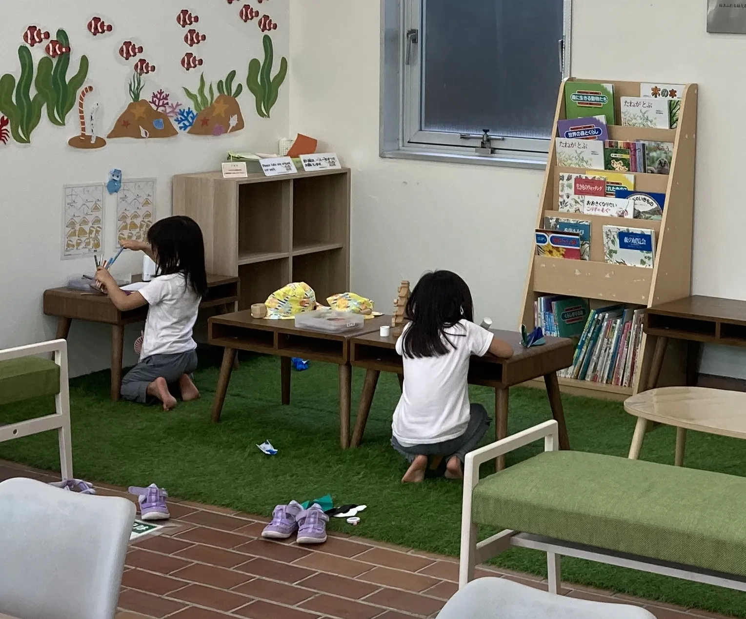 キッズコーナーをリニューアルしました