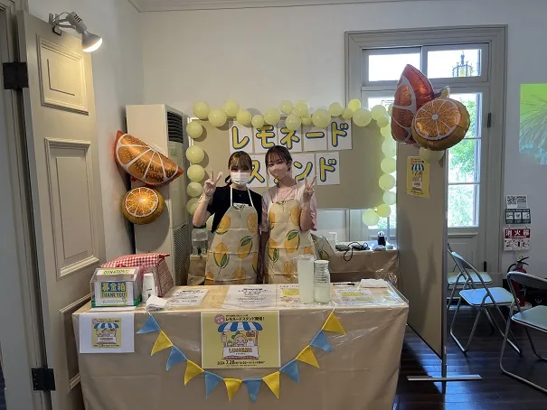 レモネードスタンド開催