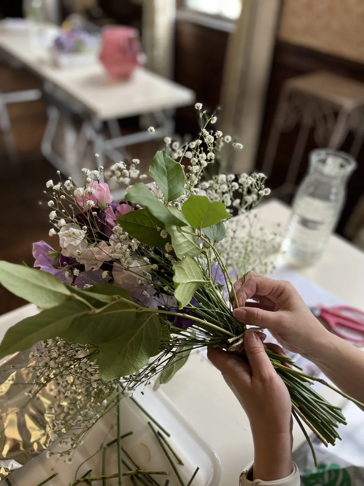 1月フラワーレッスン